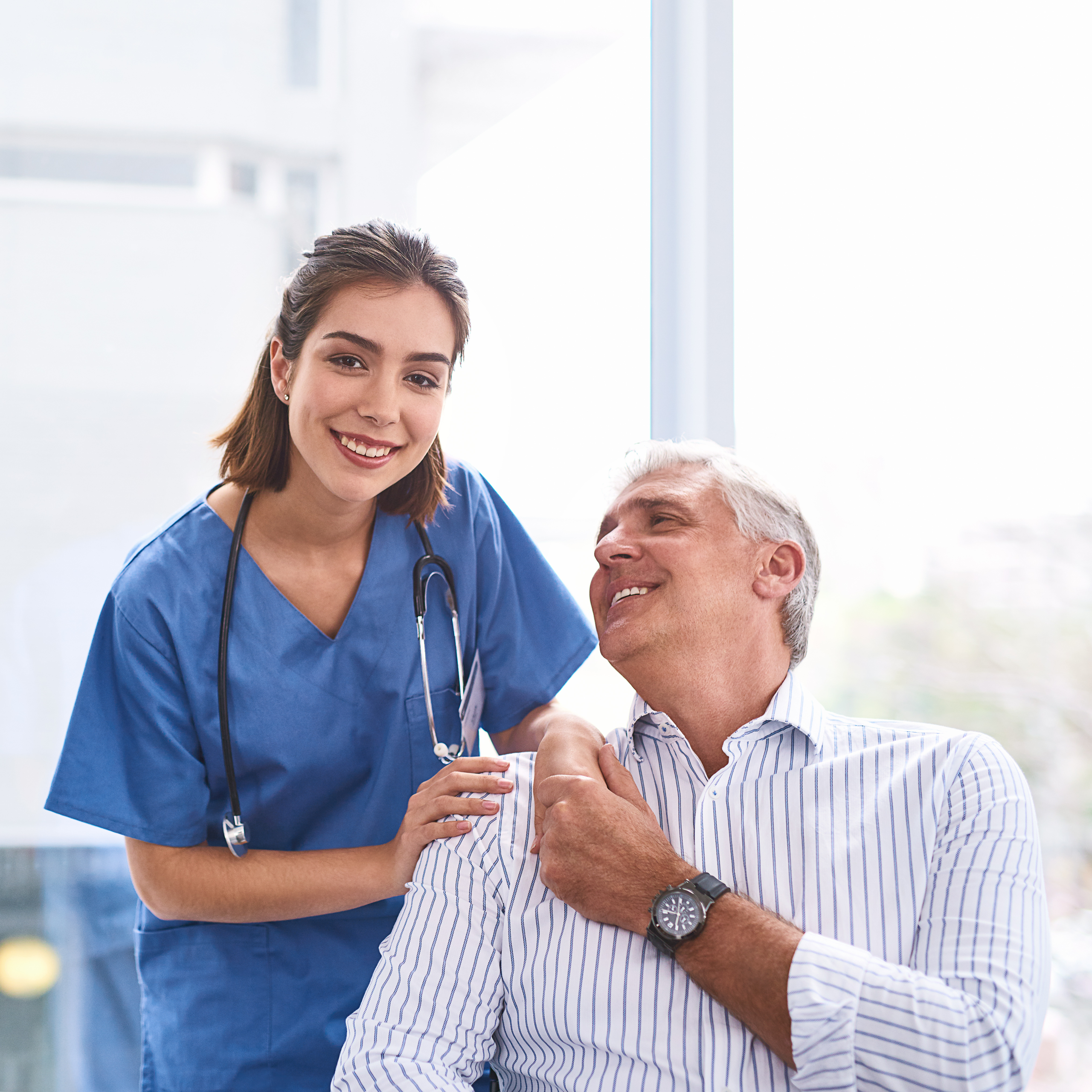 woman shouting with microphone about job vacancy